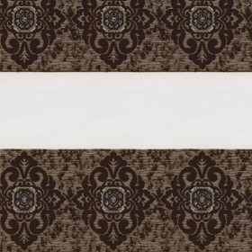 зебра ДАМАСК 2870 коричневый, 270 см_330605_2870