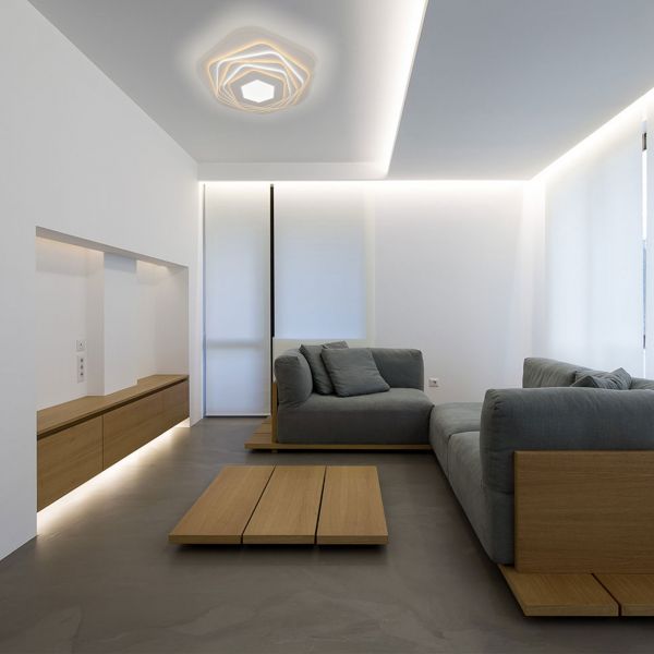 Парящие натяжные потолки