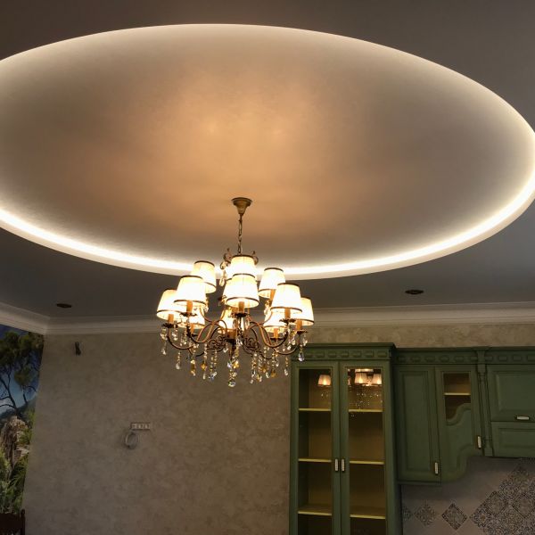 Круглые натяжные потолки